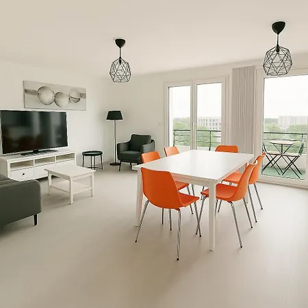 Tiya-gare Sur Marne-parking Gratuit Apartment *